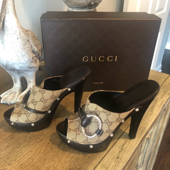 Gucci Shoes - Gucci platform heels